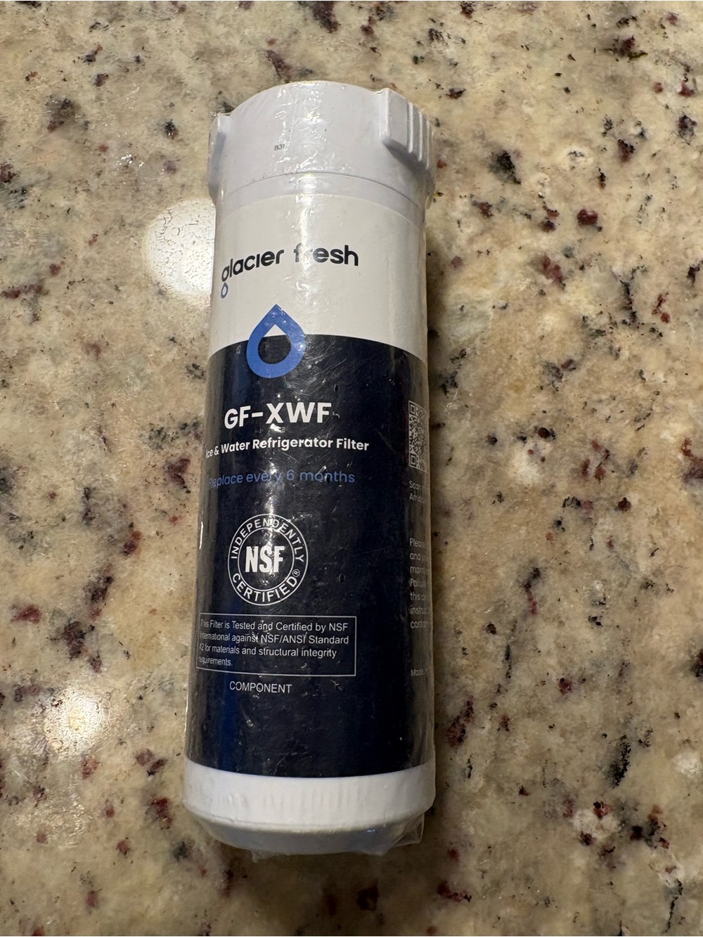 Glacier Fresh XWF Refrigerator Water Filter